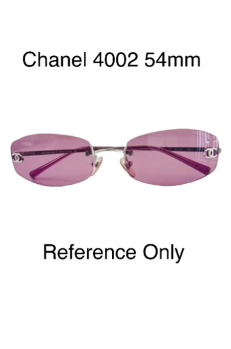 Rare factory lenses for Chanel 4002 sunglasses 54mm dark gray mirror brand new